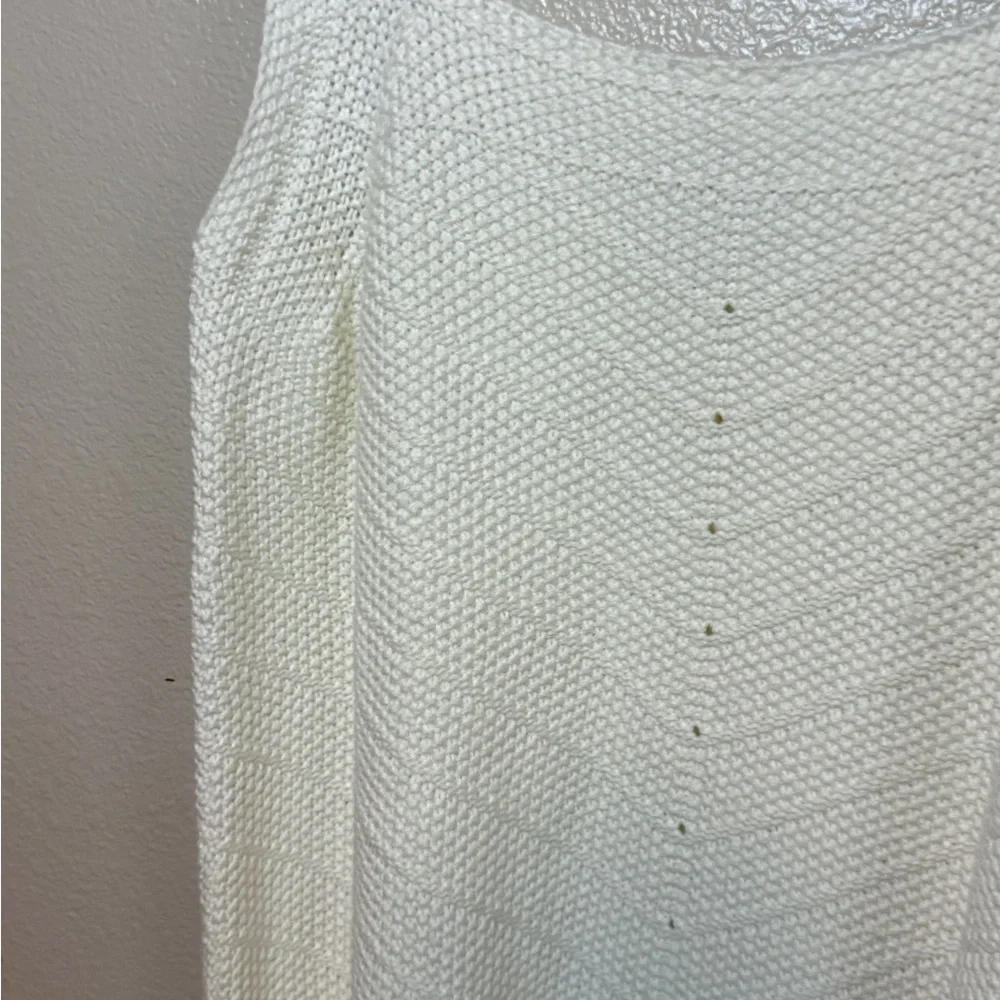 FRNCH Cream Textured Tank Top - Picture 2 of 8